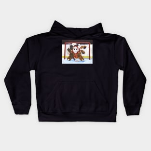 Octopus Hockey Goalie Kids Hoodie